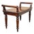 19th Century Victorian Mahogany Window Seat Hall Bench, 1850 For Sale - Image 10 of 12