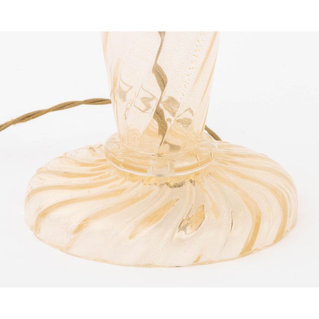 Late 20th Century John Hutton X Donghia Ondoso Murano Glass Lamp For Sale - Image 5 of 8
