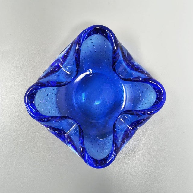 Flavio Poli Vintage Italian Ashtray by Flavio Poli for Seguso, 1960s For Sale - Image 4 of 9
