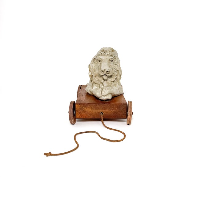 Ceramic 1975 Stoneware Circus Lion Sculpture by Jon Carlos Lopez For Sale - Image 7 of 11