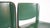 Animal Skin 1980s Mid-Century Matteo Grassi Green Saddle Leather Sistina Counter Stools - A Pair For Sale - Image 7 of 16