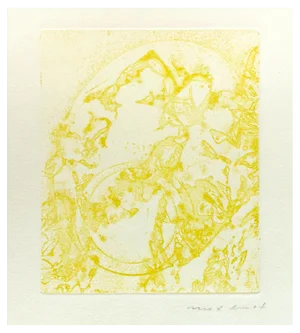 Max Ernst, Hölderlin: Poèmes, Etching, 1961
