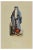 Auguste Wahlen, Persian Woman, Lithograph, 1844 For Sale