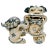 Chinoiserie Contemporary Chinese Blue & White Chinese Foo Dogs - A Pair For Sale - Image 3 of 10