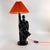 Vintage Detective Ceramic Table Lamp, 1980s For Sale - Image 16 of 18