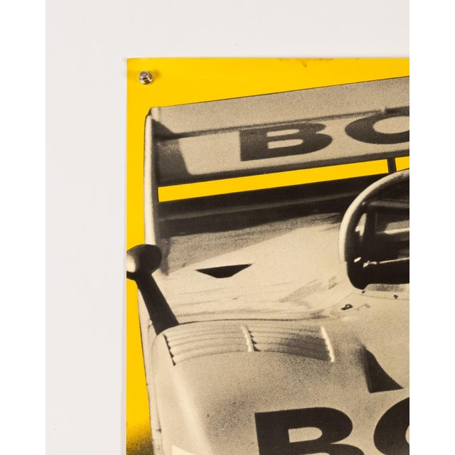 Porsche Interserie Imola Original Poster by Atelier Strenger, 1972 For Sale - Image 6 of 9