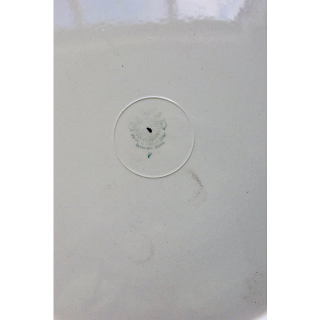 Vintage Dessert Plates and Serving Platter from Villeroy & Boch, 1950s, Set of 7 For Sale - Image 10 of 11