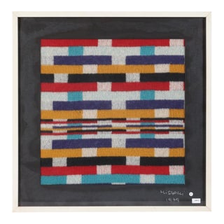 Modern Framed Tapestry, Ottavio Missoni Italy 1979 For Sale