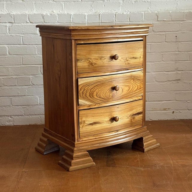 Brown Sheesham Wood Chest of Drawers For Sale - Image 8 of 8