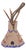 Tepee Wigwam Ornament For Sale