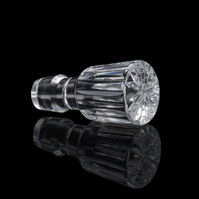 Vintage Sherry Decanter, English, Cut Glass, Spirit Bottle, Liqueur, Port, Gin For Sale - Image 12 of 12