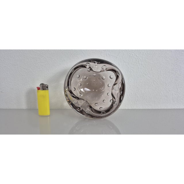 Vintage Murano Glass Ashtray, Italy, 1960s For Sale - Image 11 of 13