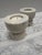 Alabaster Set of Two White Alabaster Candleholders, a Pair For Sale - Image 8 of 9