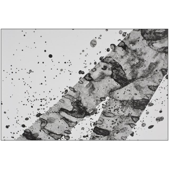 Sam Francis Late 20th Century Untitled (l.200; sf.208) Abstract Black Lithograph Sam Francis For Sale - Image 4 of 7