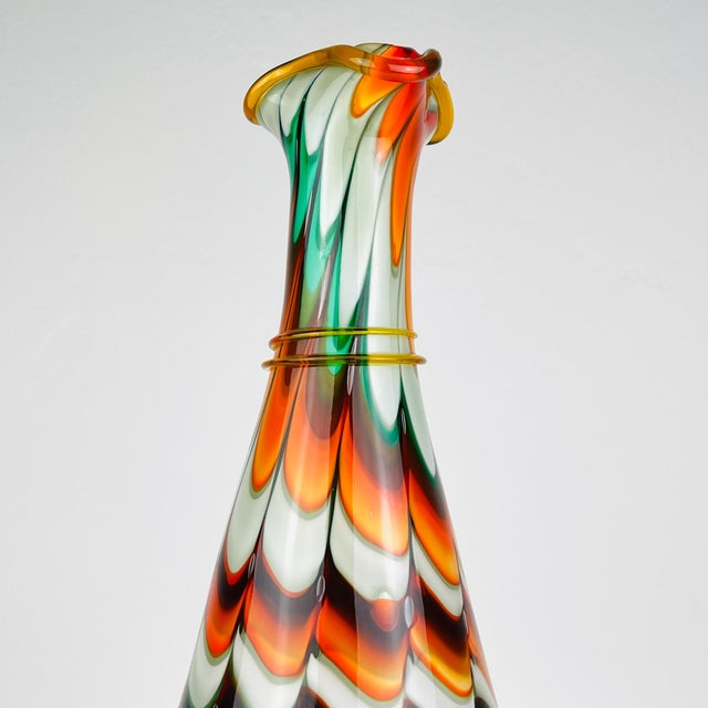 Vintage Italian Murano Vase, 1970s For Sale - Image 10 of 13