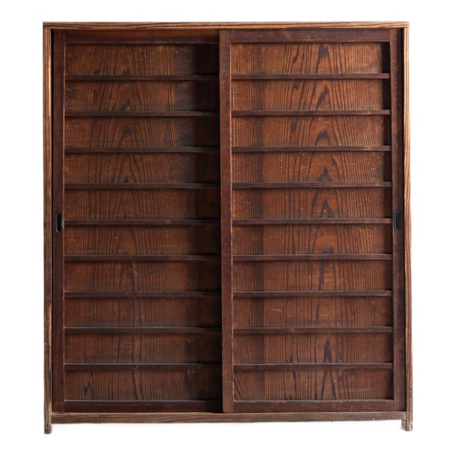 Japanese Antique Cabinet/ Wabisabi / Taishō–Shōwa Period (1910s–1940s) For Sale