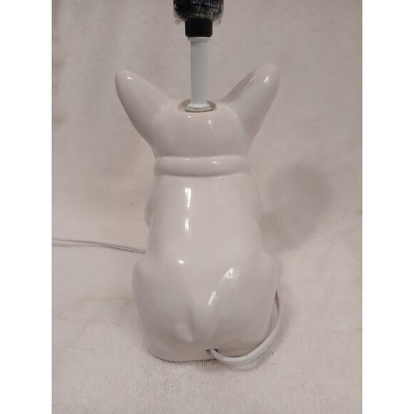 2015 Baby Bulldog Frenchie Dog Lover Lamp Spotlight Decor White Pet Works For Sale - Image 9 of 16