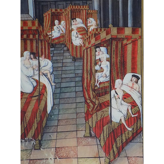 This mid 20th century heliogravure in color and gold was pulled from a 1939 issue of "Verve" the French review of art. It...