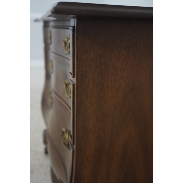 Kittinger Philadelphia Baleroy Mahogany Bombe Chest For Sale - Image 15 of 18