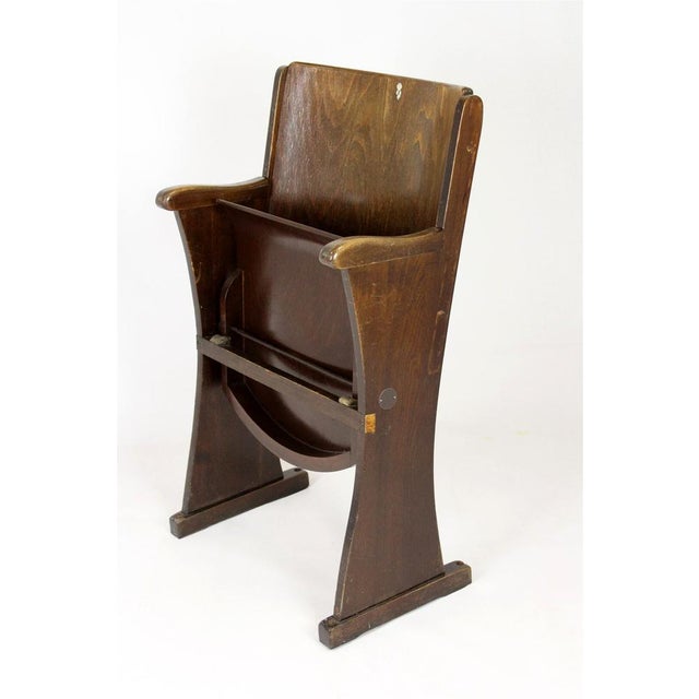 Vintage Cinema Chair, 1940s For Sale - Image 11 of 11