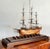 Vintage Coastal Scale Model Sailing Ship For Sale - Image 4 of 7
