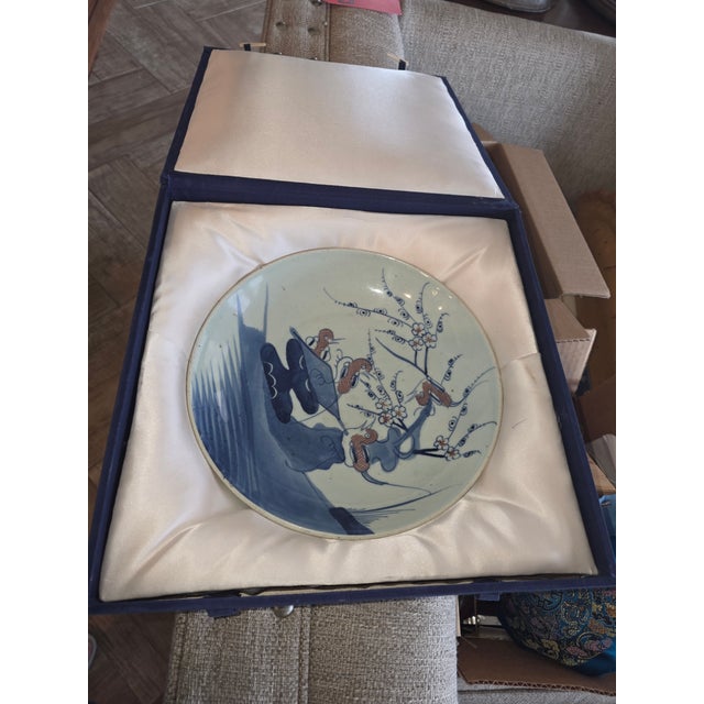 Blue Antique Chinese Bowl For Sale - Image 8 of 8