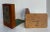 Mid 20th Century Danish Modern Signed Original Wood and Metal Art Bookends For Sale - Image 9 of 13