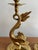 20th Century Brass Dolphin Neoclassical Candle Holders - A Pair For Sale - Image 6 of 11