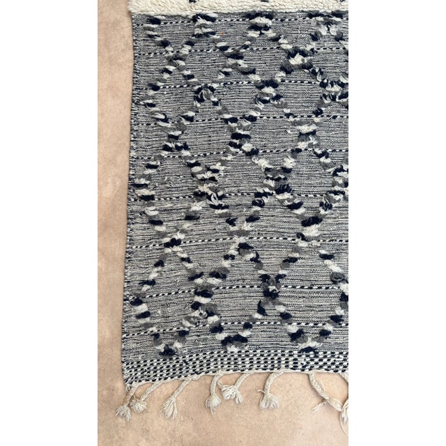 Beni Ourain Rug - 7'6" X 10'5" Ft For Sale - Image 4 of 10