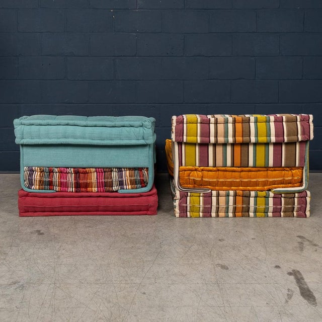 2000 - 2009 Vintage Mah Jong Sectional Sofa by Hans Hopfer for Roche Bobois, 2000s, Set of 2 For Sale - Image 5 of 18