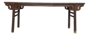 84" Long Antique Painting Table