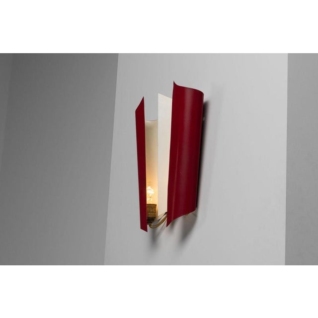 1950s Vintage Italian Sculptural Wall Lamp by Bruno Gatta for Stilnovo, 1950 For Sale - Image 5 of 15