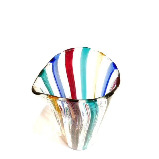 Beautiful Caraffa in Gio Ponti style to embellish the table in an elegant way. Excellent gift idea, easy to clean. Made...
