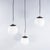 Mouth-Blown Ribbed Opaline Pendant Lamp, 1940s For Sale - Image 12 of 12
