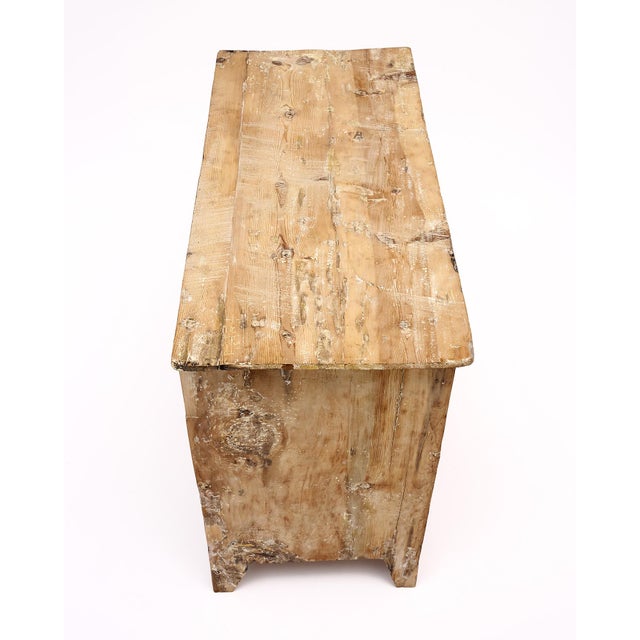 Brown Antique French Chest of Drawers For Sale - Image 8 of 9