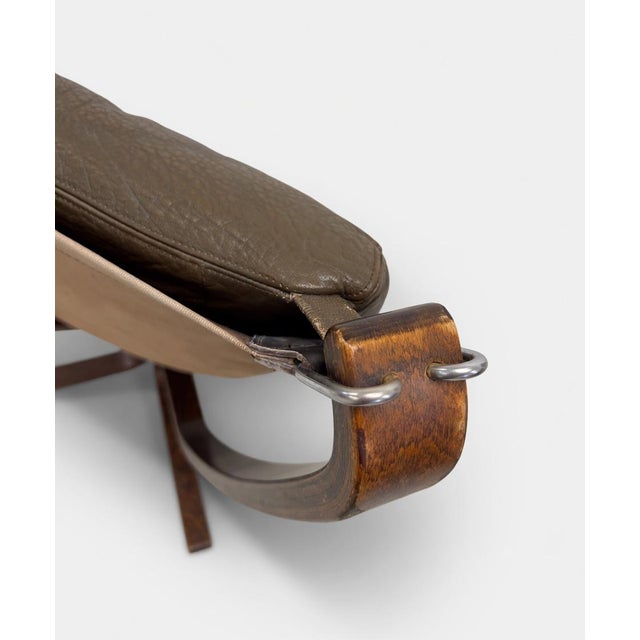 Olive Falcon Chair by Sigurd Ressell for Vatne Furniture, 1960s For Sale - Image 12 of 14