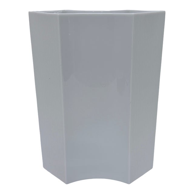 Sami Wirkkala Bisque Porcelain Vase for Rosenthal Studio-Line, Germany 1980s For Sale