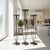 Hand Forged Iron Floor Pedestal Set of 3 (131cm & 115cm) Antique Bronze Finish Candle Holder & Plant Stand Floral Display For Sale - Image 4 of 8
