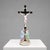 Holy Water Font in Porcelain with Crucifix from Vieux Andenne, Belgium, 20th Century For Sale - Image 11 of 11