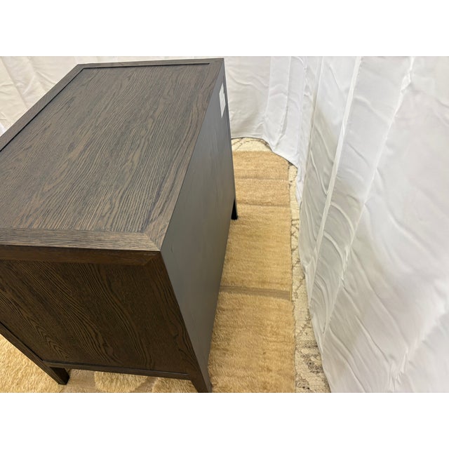 Brown Rh French Contemporary Closed Nightstand – 32" For Sale - Image 8 of 18