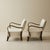 Mid-Century Modern Jindrich Halabala Patinated Bentwood Lounge Chairs, a Pair, 1930's. For Sale - Image 3 of 7
