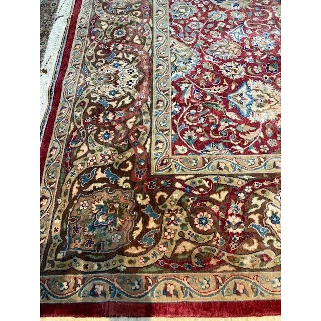 1990s Hajijalily Tabriz Rug For Sale - Image 12 of 12
