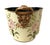 Williamsburg Collection Quatrefoil Floral Oval Tole Planter Cachepot. 20” For Sale - Image 4 of 10