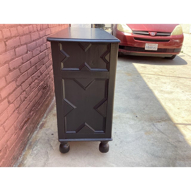 Vintage Spanish Sideboard For Sale In Los Angeles - Image 6 of 11