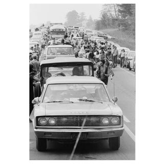 'Woodstock Traffic Jam' Unframed Archival Pigment Print For Sale