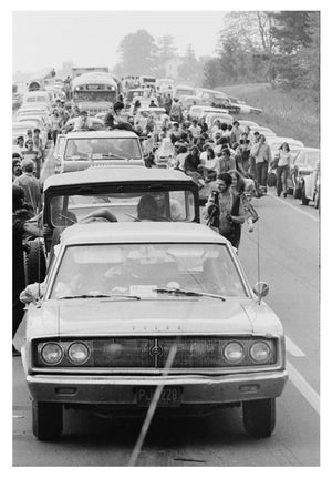 'Woodstock Traffic Jam' Unframed Archival Pigment Print