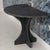 Charcoal 19th C. French Slate Demilune Console Table For Sale - Image 8 of 14