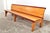 Wood Vintage School Bench, 1950s For Sale - Image 7 of 9