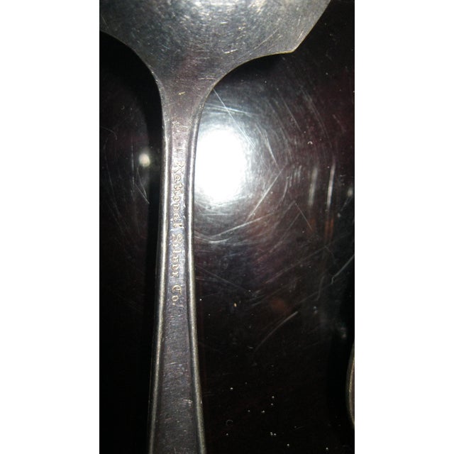 Silver Early 20th Century Stieff Rose Silver Plate in the Repousse Pattern - 3pcs For Sale - Image 8 of 8