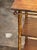 Vintage Italian Bamboo and Oak Side Table For Sale - Image 4 of 7